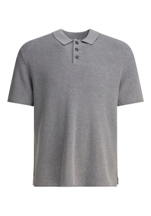 Alex Mill ribbed polo shirt - Grey