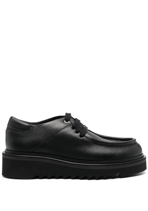 Ferragamo 50mm chunky lace-up Oxford shoes - Black