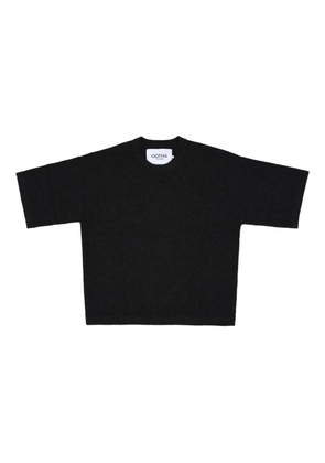 Gotha cashmere polo shirt - Black