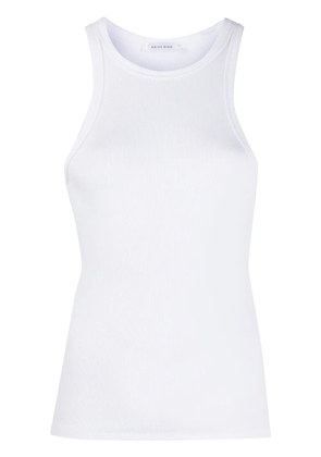 ANINE BING Eva organic cotton tank top - White