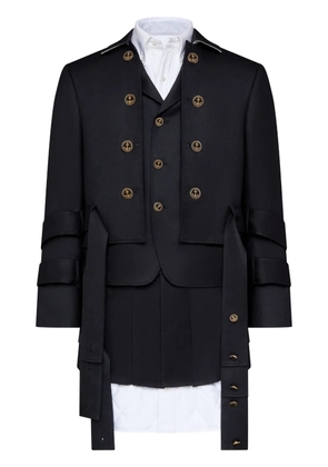 Thom Browne layered jacket - Black