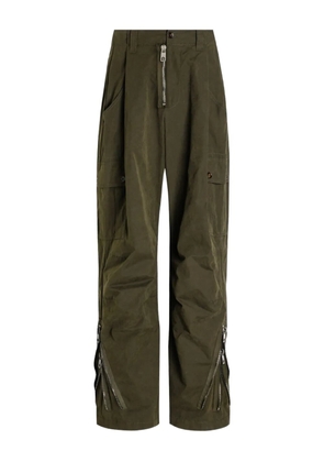Dolce & Gabbana zip-fastening cargo trousers - Green