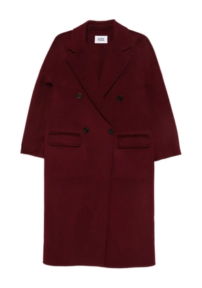 ALPHA STUDIO double-breasted wool coat - Red