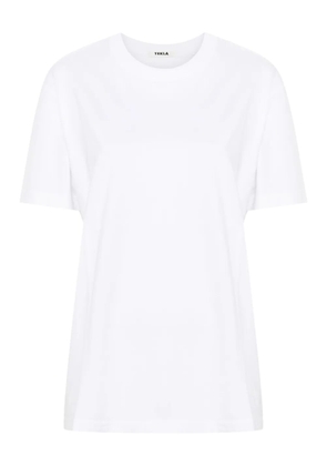 TEKLA crew-neck organic cotton T-shirt - White