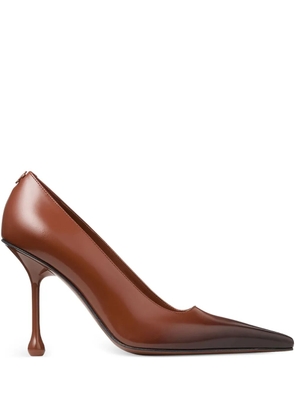 Jimmy Choo 95mm Ixia pumps - Brown