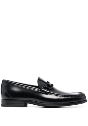 Ferragamo Grandioso Gancini-buckle loafers - Black