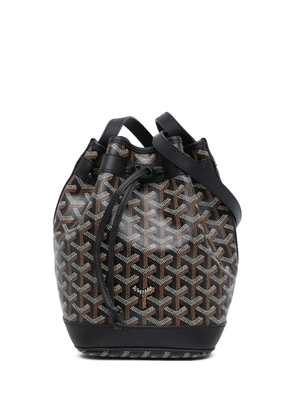 Goyard Pre-Owned 2024 Goyardine Petit Flot PM bucket bag - Black