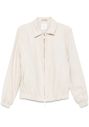 Eleventy linen jacket - Neutrals