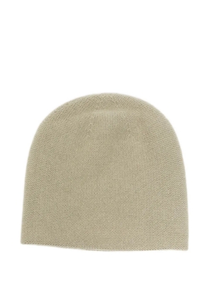 Warm-Me ribbed cashmere beanie - Green