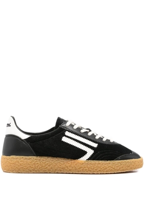 Puraai stripe-detail sneakers - Black