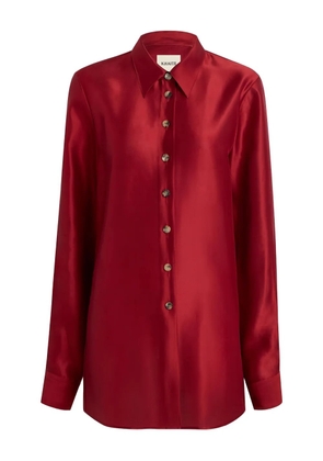 KHAITE buttoned shirt - Red