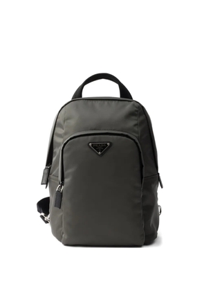 Prada Re-Nylon padded woven backpack - Green