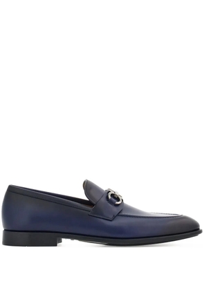 Ferragamo Penny Gancini-plaque loafers - Blue