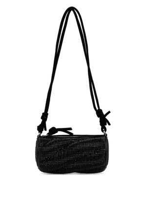 Fiorucci Mella rhinestone-embellished mini bag - Black