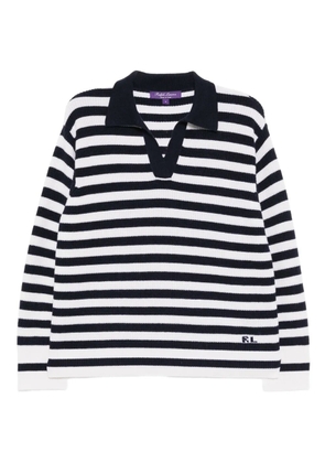 Ralph Lauren Collection striped knit top - Blue