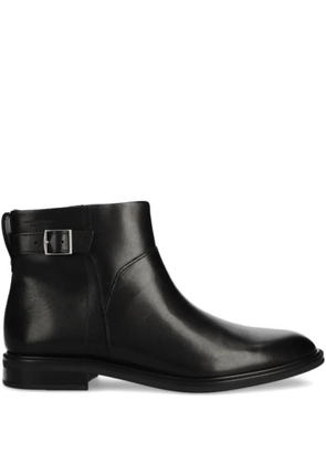 VAGABOND buckled-strap zip boots - Black
