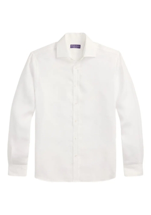 Ralph Lauren Purple Label long-sleeve button-up shirt - White