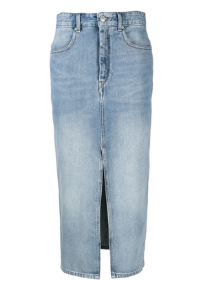 ISABEL MARANT Julicia denim midi skirt - Blue