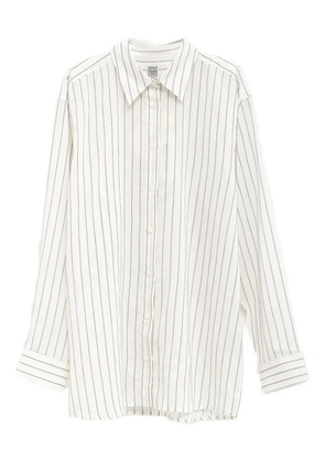 TOTEME striped shirt - White