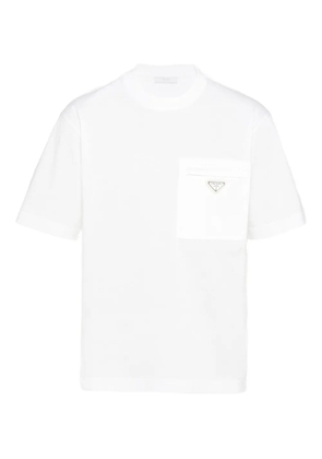 Prada logo pocket T-shirt - White