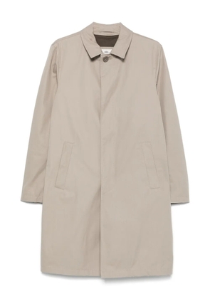 Herno single-breasted raincoat - Neutrals