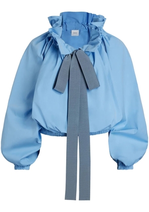 Patou Iconic drawstring top - Blue