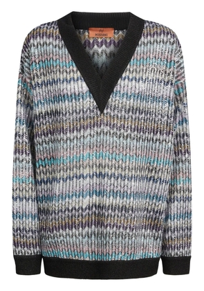 Missoni V-neck jumper - Grey