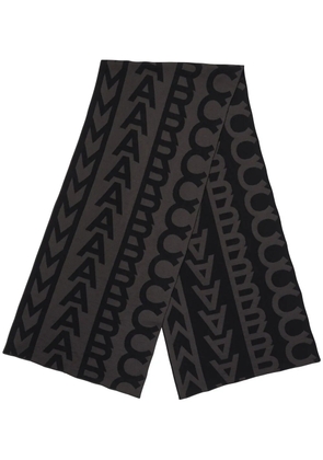 Marc Jacobs The Monogram knit scarf - Grey