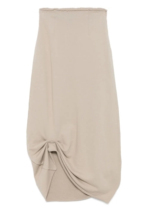 Elena Velez Amish maxi skirt - Neutrals