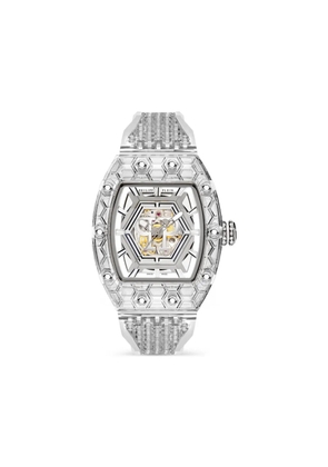 Philipp Plein Crypto King Hexagon Ice Breaker 55mm - Neutrals