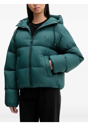 HUGO Francesca hooded zip-fastening jacket - Green