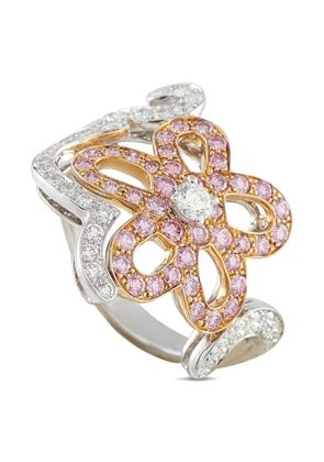 Van Cleef & Arpels 18K white gold diamond ring - Silver