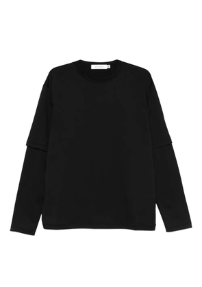 Aya Muse double-sleeve T-shirt - Black