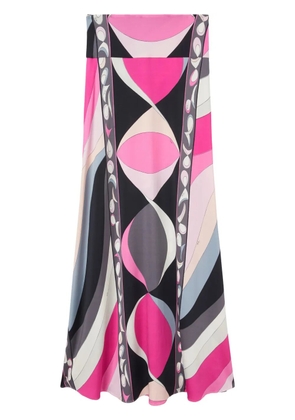 PUCCI onde-print skirt - Black