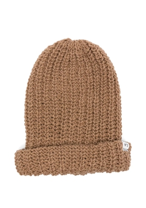 Maison MIHARA YASUHIRO knitted beanie - Neutrals