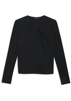ANINE BING Amaya cut-out top - Black