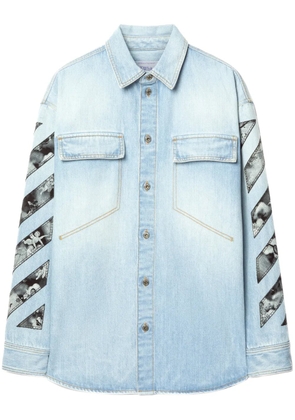 Off-White Fresco denim shirt - Blue