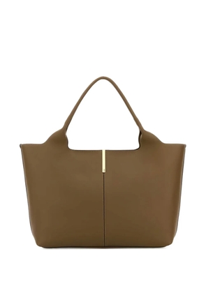 Tod's leather top-handle tote bag - Brown