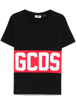 GCDS logo-print T-shirt - Black
