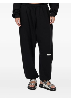 FREEDÉR logo-patch sweatpants - Black