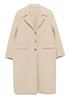 Ermanno Scervino virgin wool coat - Neutrals