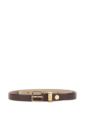 GIANNI CHIARINI buckled leather belt - Red