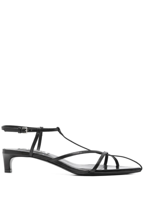 Jil Sander 35mm New Tripon sandals - Black
