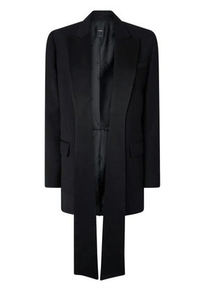 PINKO sash blazer - Black