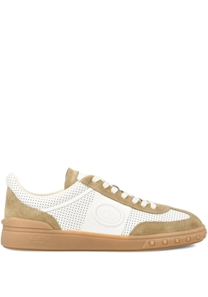 Valentino Garavani perforated leather sneakers - White