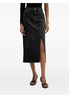 HUGO Goja belt-loop midi skirt - Black