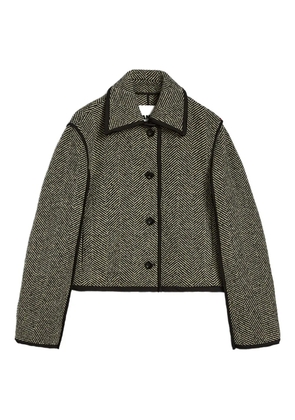 Jil Sander herringbone jacket - Grey