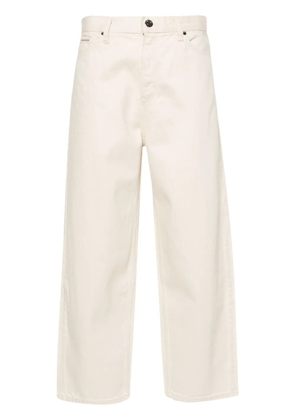 Calvin Klein high-rise cropped jeans - Neutrals