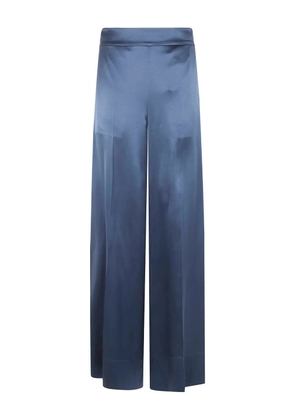JOSEPH Dijon palazzo pants - Blue