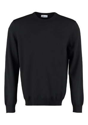 THE (Alphabet) crew-neck sweatshirt - Black